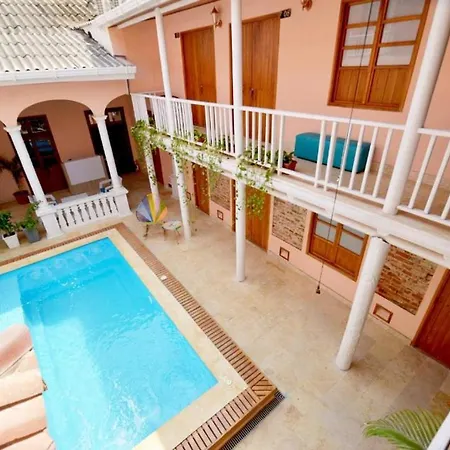 Ca-7 Habitacion En La Ciudad Amurallada En Cartagena Con Piscina Y Wifi-2
